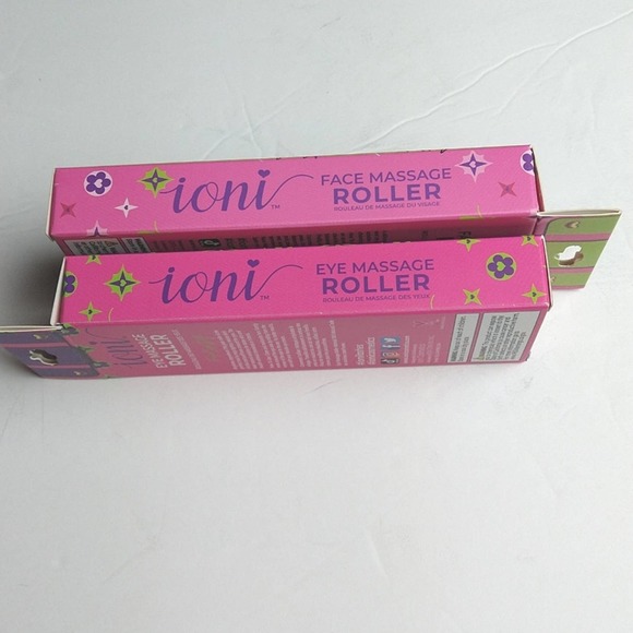 New 2 ioni Natural Jade Rollers Face Eye Natural Massage - Picture 4 of 4
